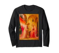 Design Artistico Angelic Pink Lesbian Pride Maglia a Manica