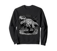 Design audace Dinosauro per i Fan della preistoria Felpa