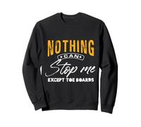 Design audace "Nothing Can Stop Me" Felpa