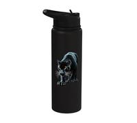 Design Aztec Mexico Maya Panther Stainless Steel Insulated Water Bottle