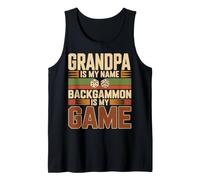 Design Backgammon Grandpa Is My Name Canotta