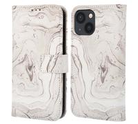 IMOSHION Design Bookcase smartphone Cover per Apple iPhone 13, Multicolore