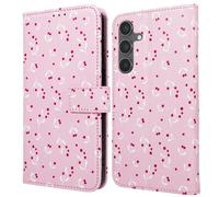 IMOSHION Design Bookcase smartphone CUSTODIA A LIBRO per Samsung Samsung Galaxy S24, Multicolore