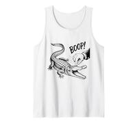 Design Boop The Angry Alligator per Amanti degli Animali e Divertimento Canotta