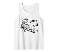 Design Boop The Angry Alligator per Amanti degli Animali e Divertimento Canotta