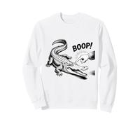 Design Boop The Angry Alligator per Amanti degli Animali e Divertimento Felpa