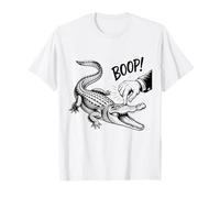 Design Boop The Angry Alligator per Amanti degli Animali e Divertimento Maglietta