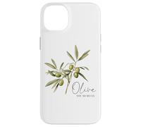 Design botanico Olive You So Much Custodia per iPhone 14 Plus