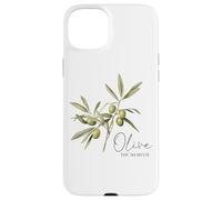 Design botanico Olive You So Much Custodia per iPhone 15 Plus