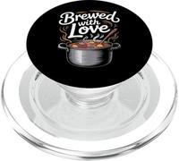 Design Brewed With Love Cooking PopSockets PopGrip per MagSafe