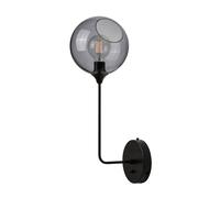 DESIGN BY US Ballroom Long applique, grigio fumo, vetro, soffiato a mano DESIGN BY US