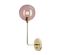 DESIGN BY US Ballroom Long applique, rosa, vetro, soffiato a mano DESIGN BY US