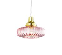 DESIGN BY US Lampada a sospensione New Wave Optic, rosa DESIGN BY US