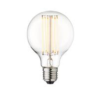 DESIGN BY US Lampadina LED a forma di globo, attacco E27, Ø 8 cm, 3,6 W, 2.200 K, dimmerabile DESIGN BY US