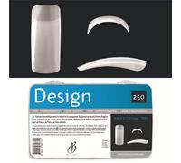 Design capsule semitrasparenti - 250 punte Beauty Nails