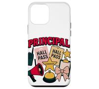 Design carino della leadership scolastica di Principal Boss Girl Custodia per iPhone 12 mini