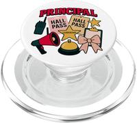 Design carino della leadership scolastica di Principal Boss Girl PopSockets PopGrip per MagSafe