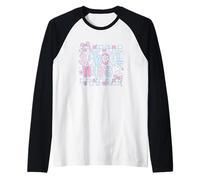 Design Carino per l'apprezzamento degli Infermieri scolastici Maglia con Maniche Raglan