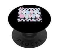Design carino per l'apprezzamento degli infermieri scolastici PopSockets PopGrip Adesivo