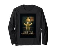 Design celebrativo unto attraverso l'Atlantico Maglia a Manica
