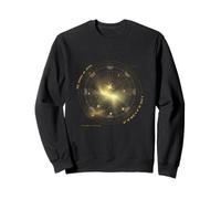 Design celeste per gli appassionati di astronomia, astrologia stella Felpa