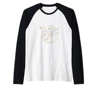 Design celeste per gli appassionati di astronomia, astrologia stella Maglia con Maniche Raglan
