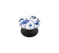 Design Chinoiserie in bambù con gru blu e bianche PopSockets PopGrip Adesivo