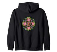 Design colorato Axolotl Mandala per gli amanti degli animali Felpa con Cappuccio