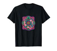 Design colorato Axolotl Mandala per gli amanti degli animali Maglietta