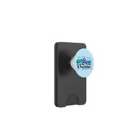 Design Colorato e Sognante del Segno Zodiacale Pesci PopSockets PopWallet per MagSafe
