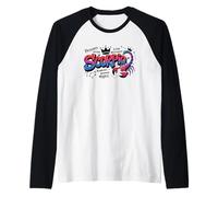 Design Colorato per Amanti dello Scorpione Maglia con Maniche Raglan