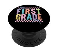 Design colorato per lo spirito scolastico di prima element PopSockets PopGrip Adesivo
