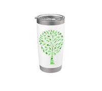 Design con albero di pino, idea regalo per gli amanti della natura, per uomini, donne e bambini Bicchiere termico in acciaio inox doppia parete