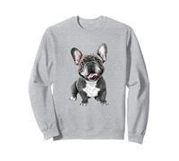 Design con Bulldog Francese Felice per Gli Appassionati di Cani Felpa