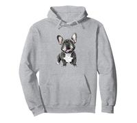 Design con Bulldog Francese Felice per Gli Appassionati di Cani Felpa con Cappuccio