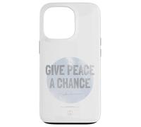 Design con cerchio "Give Peace A Chance" Custodia per iPhone 13 Pro