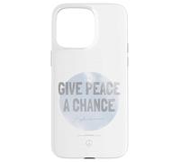 Design con cerchio "Give Peace A Chance" Custodia per iPhone 15 Pro Max