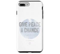 Design con cerchio "Give Peace A Chance" Custodia per iPhone 7 Plus/8 Plus