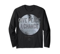 Design con Cerchio Give Peace A Chance Maglia a Manica