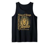 Design con Citazione Majesty King Feline Overcomer Canotta