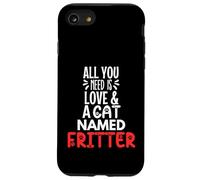 Design con frittella con nome del gatto: tutto ciò che serve è amore Custodia per iPhone SE (2020) / 7/8