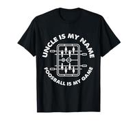 Design con giocatore di calcio balilla zio Maglietta