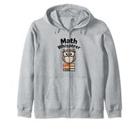 Design con Gufo Che sussurrava la Matematica per Gli Amanti della Matematica e Gli Insegnanti Felpa con Cappuccio