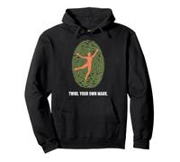 Design con Impronta Digitale Twirl Your Own Mark Dance Felpa con Cappuccio