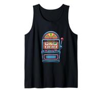 Design con jackpot della slot machine Lucky 777 Canotta