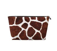 Design con motivo giraffa africana, Borsa da toilette Borsa per trucco Borsa per cosmetici Borsa da toilette da viaggio portatile