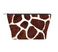 Design con motivo giraffa africana, Borsa da toilette Borsa per trucco Borsa per cosmetici Borsa da toilette da viaggio portatile