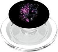 Design con motivo leopardato per amanti degli animali predatori PopSockets PopGrip per MagSafe