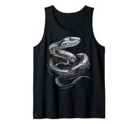 Design con Motivo Serpente Amante degli Animali Che disegna Canotta