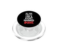 Design con nome gatto dune: tutto ciò di cui hai bisogno è amore PopSockets PopGrip per MagSafe
